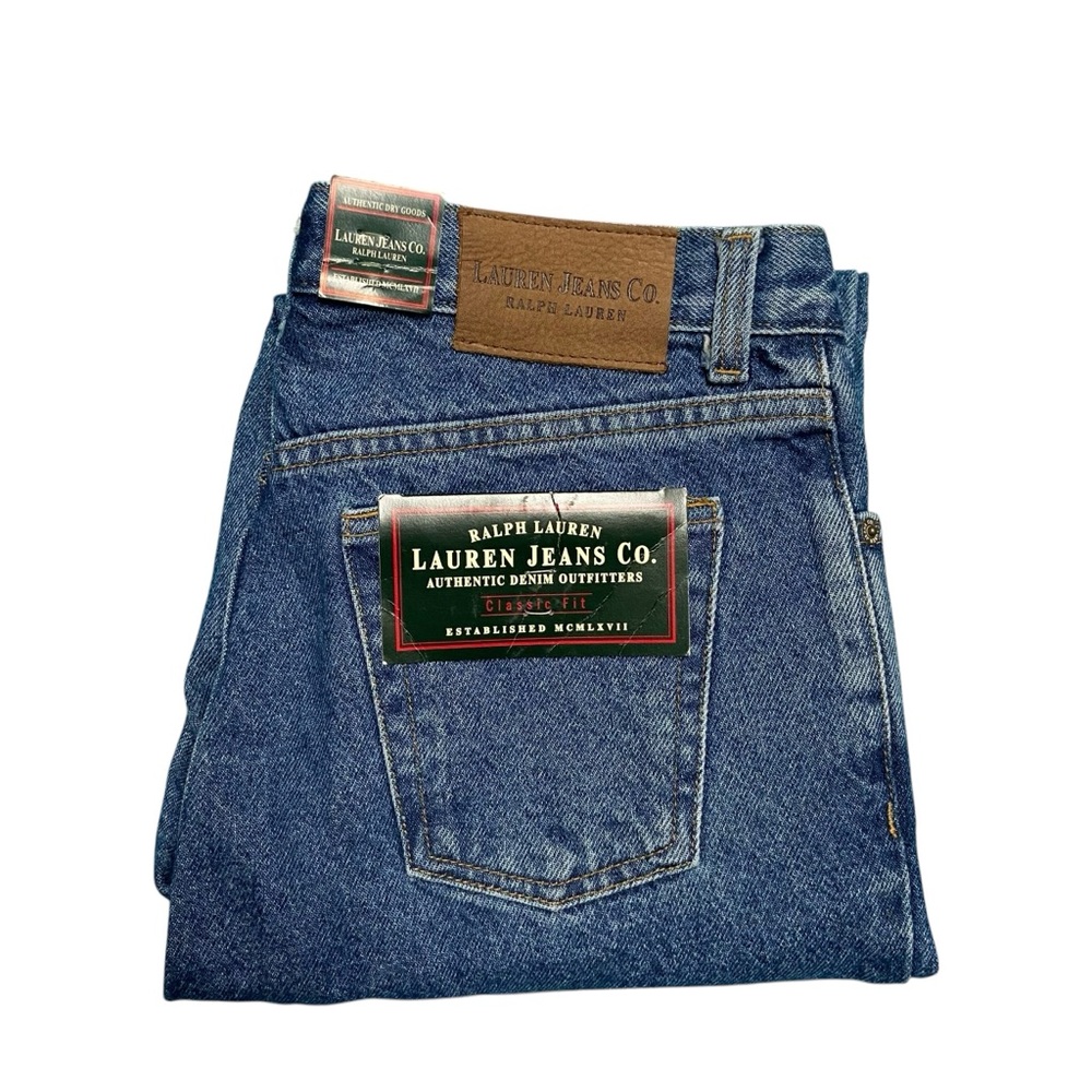 Vintage Ralph Lauren Classic Fit Womens 8 Jeans Blue Lauren Jeans Co. Blue